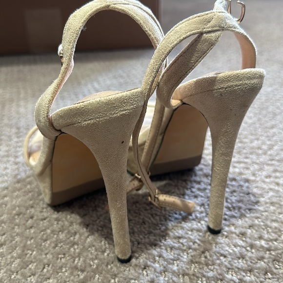 NUDE heels size 35-35.5 high 12cm - Picture 3 of 5